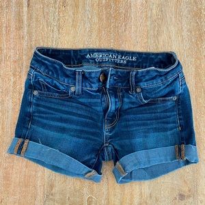 American Eagle Super Stretch Midi Shorts